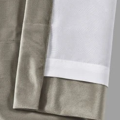 Five Queens Court Othello Linen 84" Set Of 2 Window Curtain Panels -Greenland Home Fashions Shop 5998670 ALT