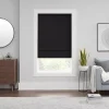 Eclipse Kylie Solid 100% Total Blackout Cordless Roman Shade -Greenland Home Fashions Shop 6002678 Black