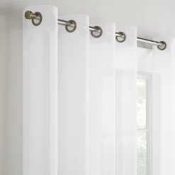 Eclipse Livia Sheer Voile Grommet Window Curtain Panel 11 Eclipse Livia Sheer Voile Grommet Window Curtain Panel -Greenland Home Fashions Shop 6002855 ALT4