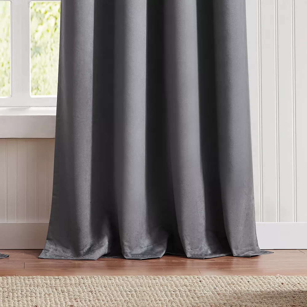 G.H. Bass & Co. Canyon Sherpa Grommet Set Of 2 Window Curtain Panels 5 G.H. Bass & Co. Canyon Sherpa Grommet Set Of 2 Window Curtain Panels - Image 3