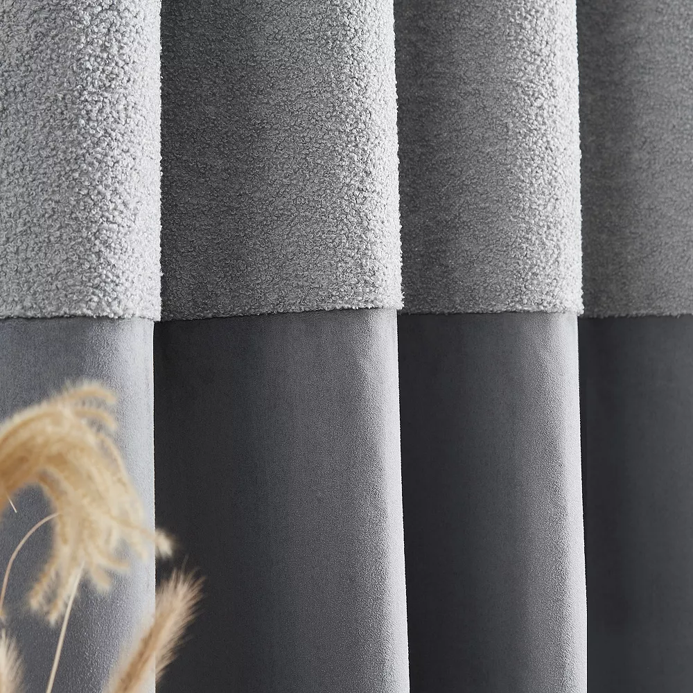 G.H. Bass & Co. Canyon Sherpa Grommet Set Of 2 Window Curtain Panels 6 G.H. Bass & Co. Canyon Sherpa Grommet Set Of 2 Window Curtain Panels - Image 4