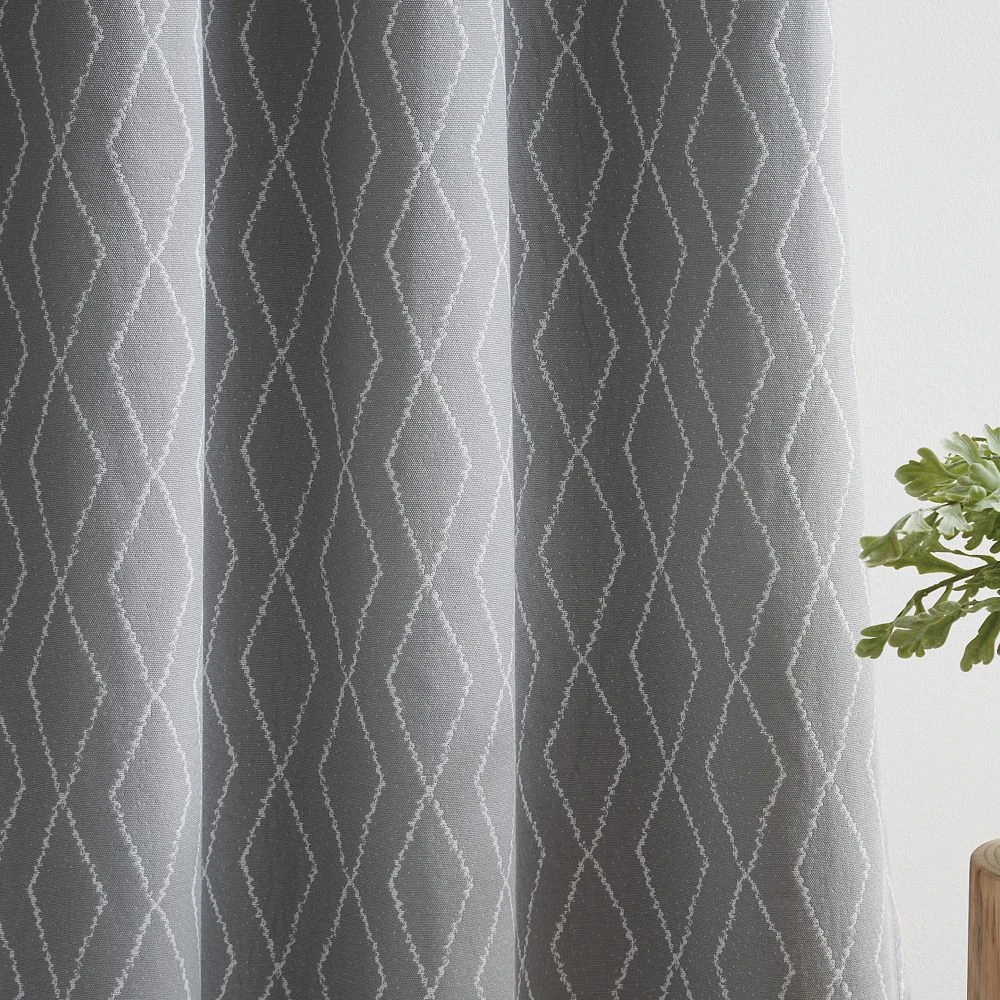 G.H. Bass & Co. River Diamond Grommet Set Of 2 Window Curtain Panels 7 G.H. Bass & Co. River Diamond Grommet Set Of 2 Window Curtain Panels - Image 5