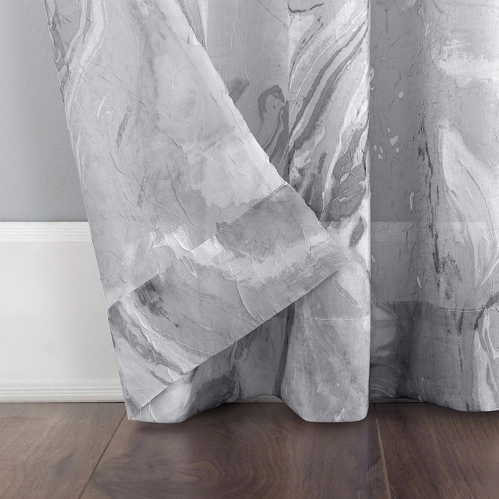 No. 918 Cristo Crushed Voile Sheer Rod Pocket Curtain Panel 6 No. 918 Cristo Crushed Voile Sheer Rod Pocket Curtain Panel - Image 4