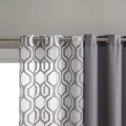 VCNY Home Auckland 4-Piece Sheer Window Curtain Panel Set -Greenland Home Fashions Shop 6075555 ALT