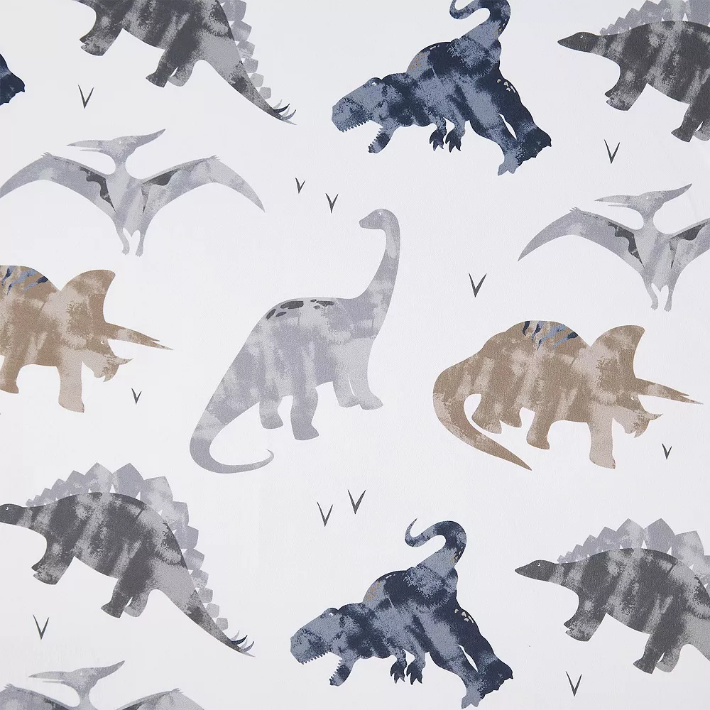 Hopscotch Dino Print Room Darkening Set Of 2 Window Curtain Panels 6 Hopscotch Dino Print Room Darkening Set Of 2 Window Curtain Panels - Image 4