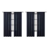 Hopscotch Hayden 4-Piece Waffle Room Darkening Curtain Panel Set 1 Hopscotch Hayden 4-Piece Waffle Room Darkening Curtain Panel Set -Greenland Home Fashions Shop 6091952 Navy