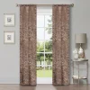 Superior Modern Bohemian Leaves Set Of 2 Blackout Window Curtain Panels -Greenland Home Fashions Shop 6146045 Copper