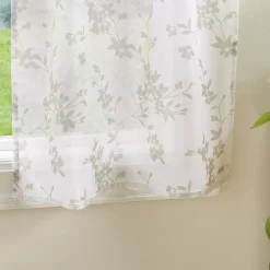 Martha Stewart Bellefield Floral Rod Pocket Tier & Valance Window Curtain Panels -Greenland Home Fashions Shop 6148329 ALT2