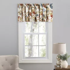Ellis Curtain Ellis Cambridge Lined Jacquard Rod Pocket Window Valance 80W X 15L