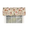 RLF Home Gianna Petticoat Valance Rod Pocket, Contrast Bottom Fabric -Greenland Home Fashions Shop 6226334 Natural
