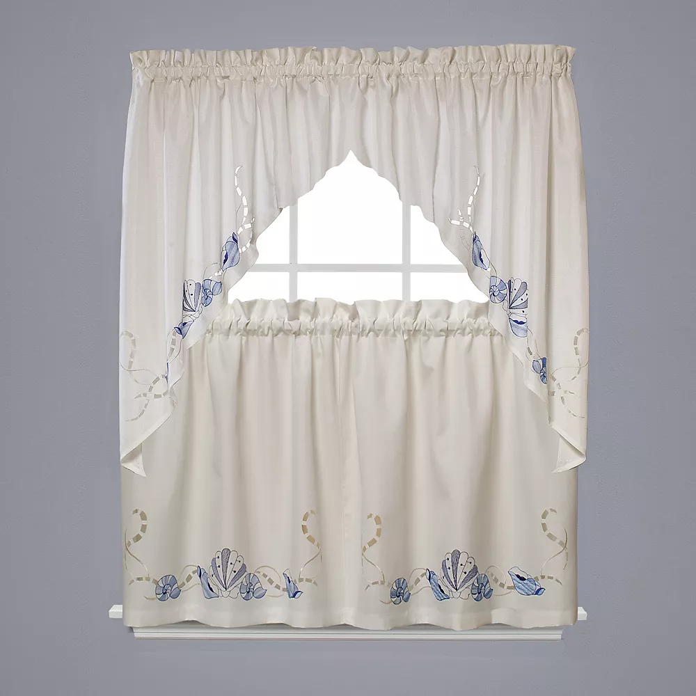 Saturday Knight, Ltd. Seabreeze Swag Window Valance - 57'' X 36'' 3 Saturday Knight, Ltd. Seabreeze Swag Window Valance - 57'' X 36'' - Image 2