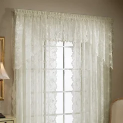 Saturday Knight, Ltd. Petite Fleur Window Valance - 56'' X 14''