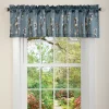 Lush Décor Lush Decor Cocoa Flower Window Valance - 15'' X 84''